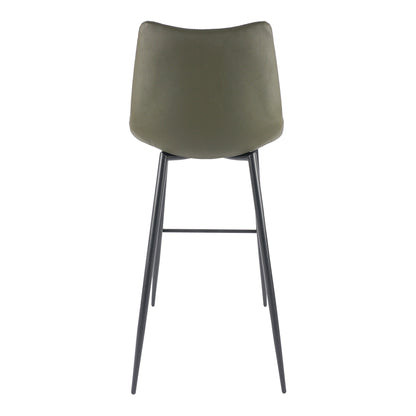 Alibi Bar Stool Dark Green - Set of Two view 7