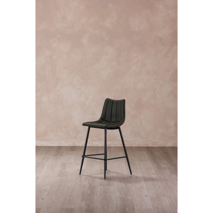 Alibi Bar Stool Dark Green - Set of Two lifestyle image