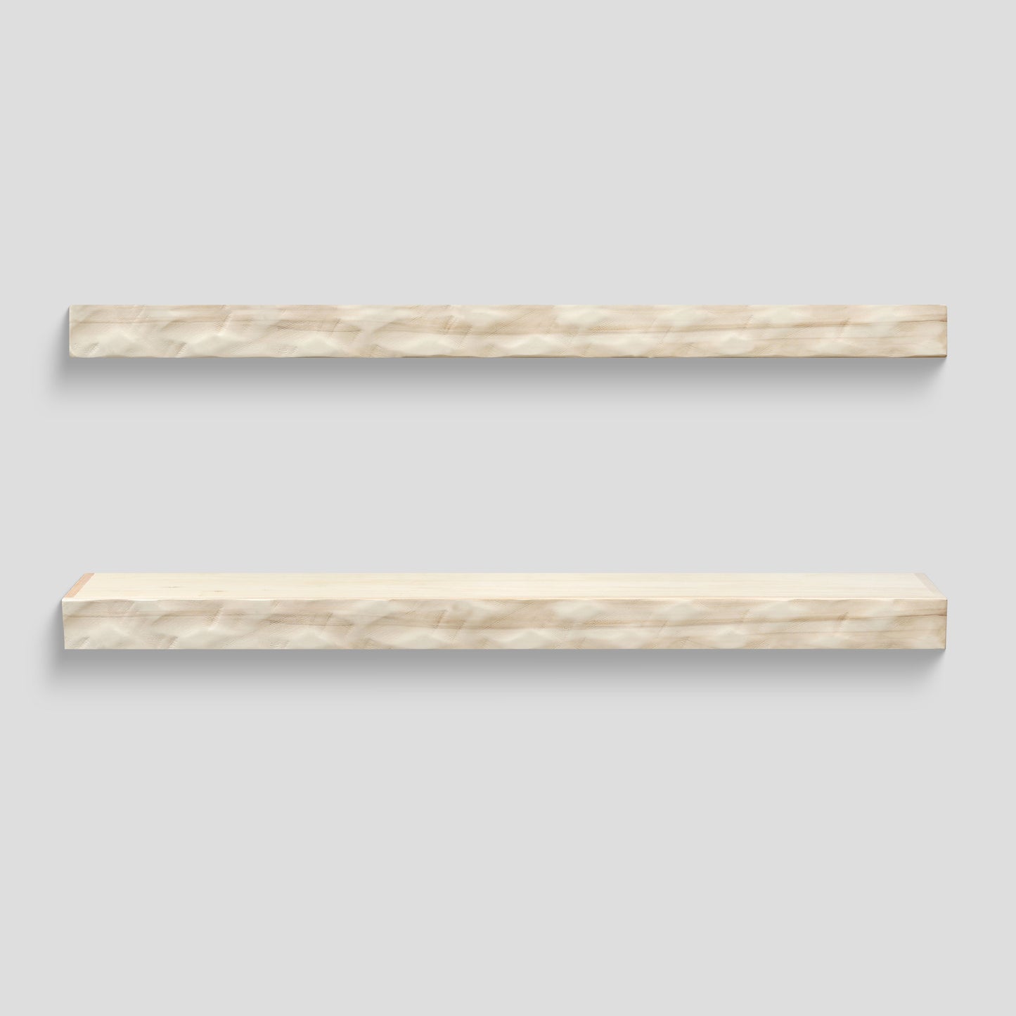 Hewn Floating Kitchen Shelf – Real Wood.