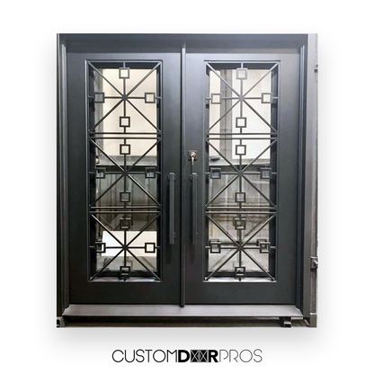 Demeter Double Iron Doors