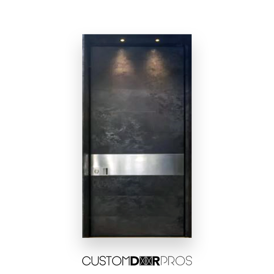 Cascade Marble Pivot Door