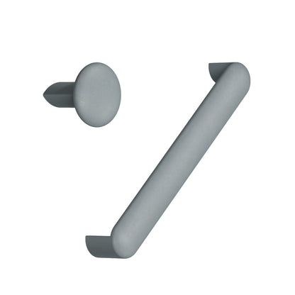 Dusty Blue "Volumi" Cabinet Knob and Drawer Pull.