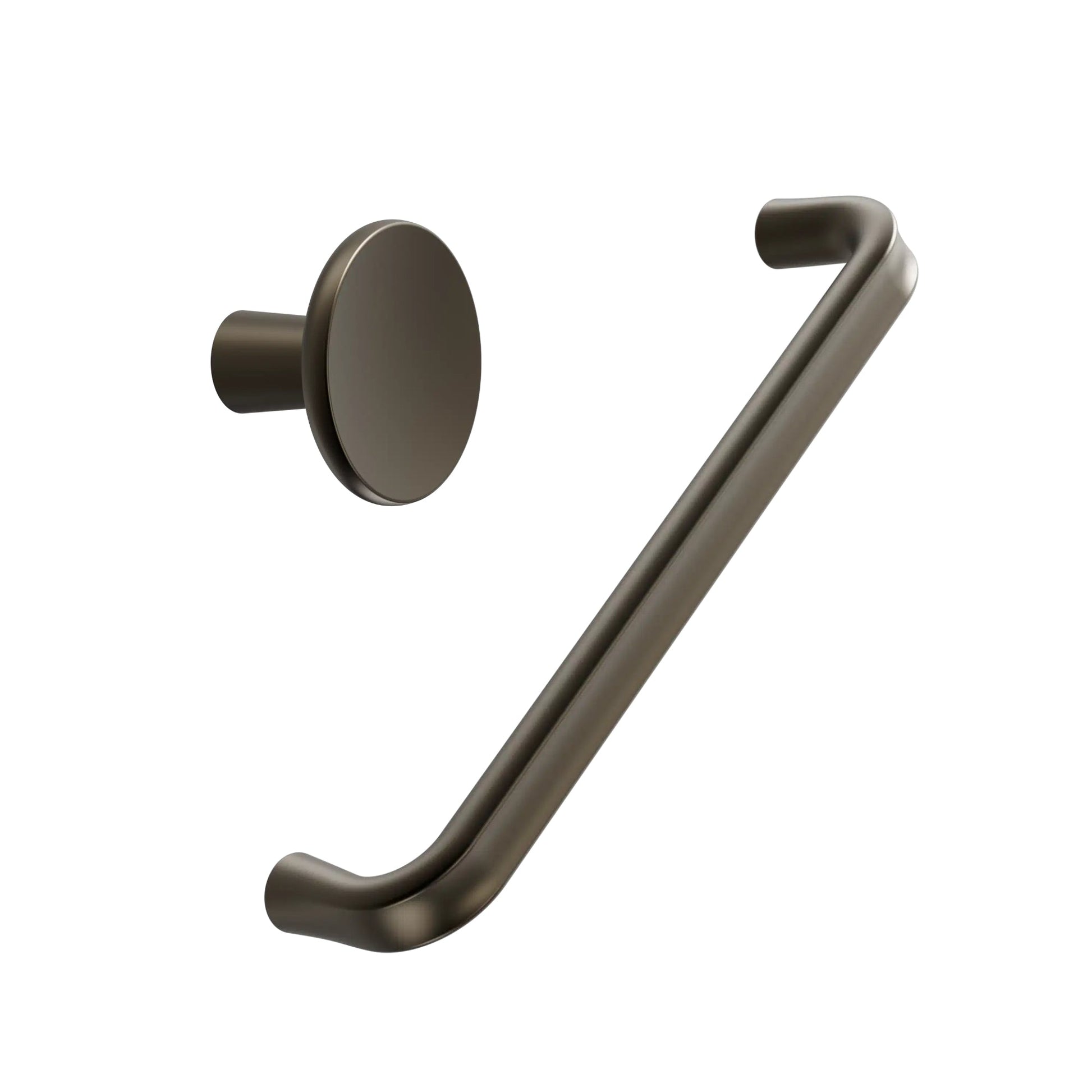 Dark Bronze "Terra" Cabinet Knob and Drawer Pulls.