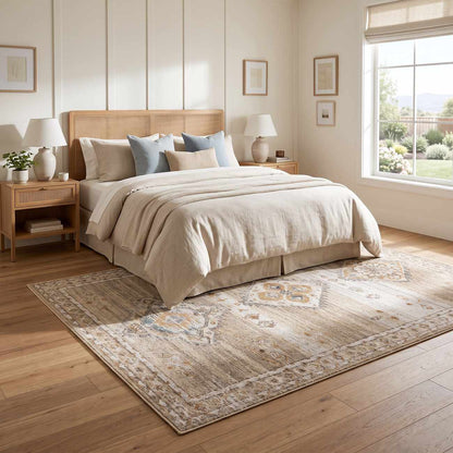 Fumiyo Bordered Area Rug