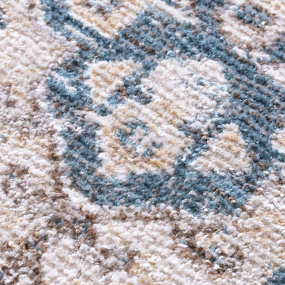 Keltie Blue Medallion Area Rug