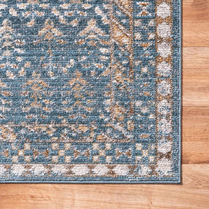 Korbin Blue Natural Area Rug