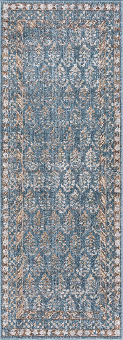 Korbin Blue Natural Area Rug