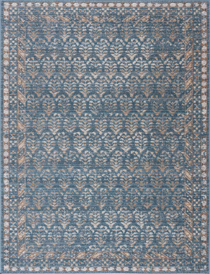 Korbin Blue Natural Area Rug