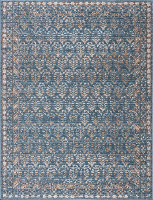 Korbin Blue Natural Area Rug