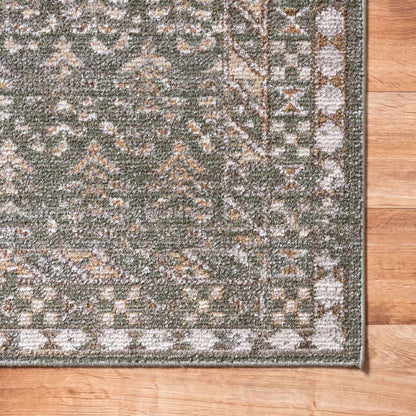 Korbin Green Natural Area Rug