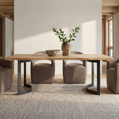 Bent Dining Table Small Oak additional view