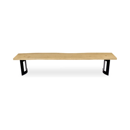 Bent Bench Small Oak additional view