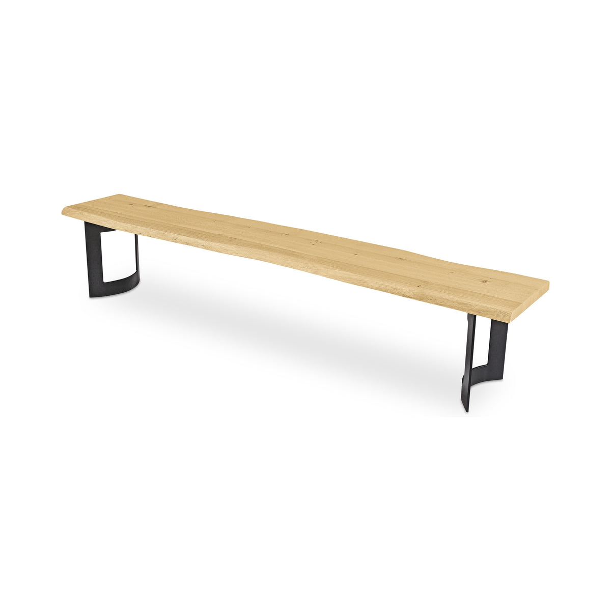 Bent Bench Small Oak additional view
