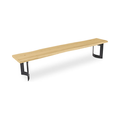 Bent Bench Small Oak additional view