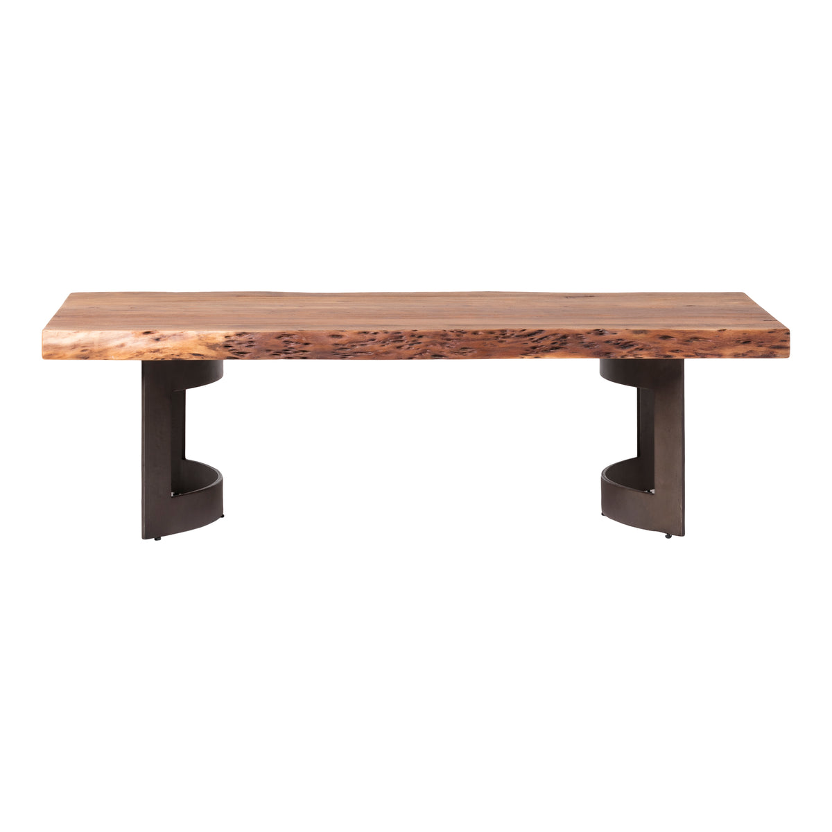Bent Coffee Table Brown - white background