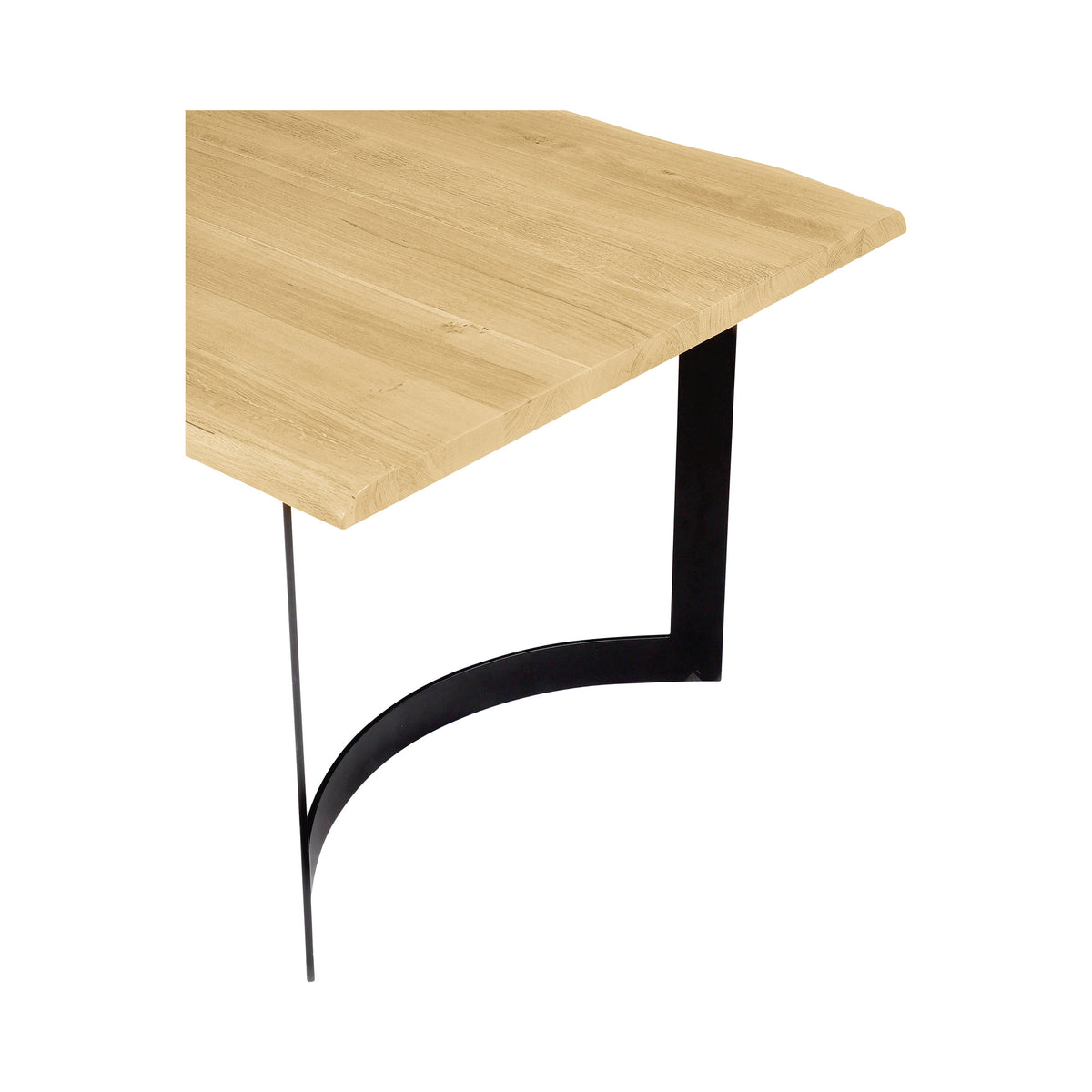 Bent Dining Table Extra Small Oak additional view
