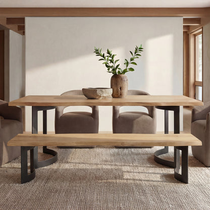 Bent Bench Extra Small Oak additional view