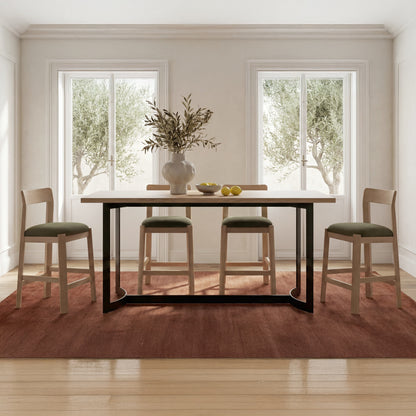 Bent Counter Table Oak additional view