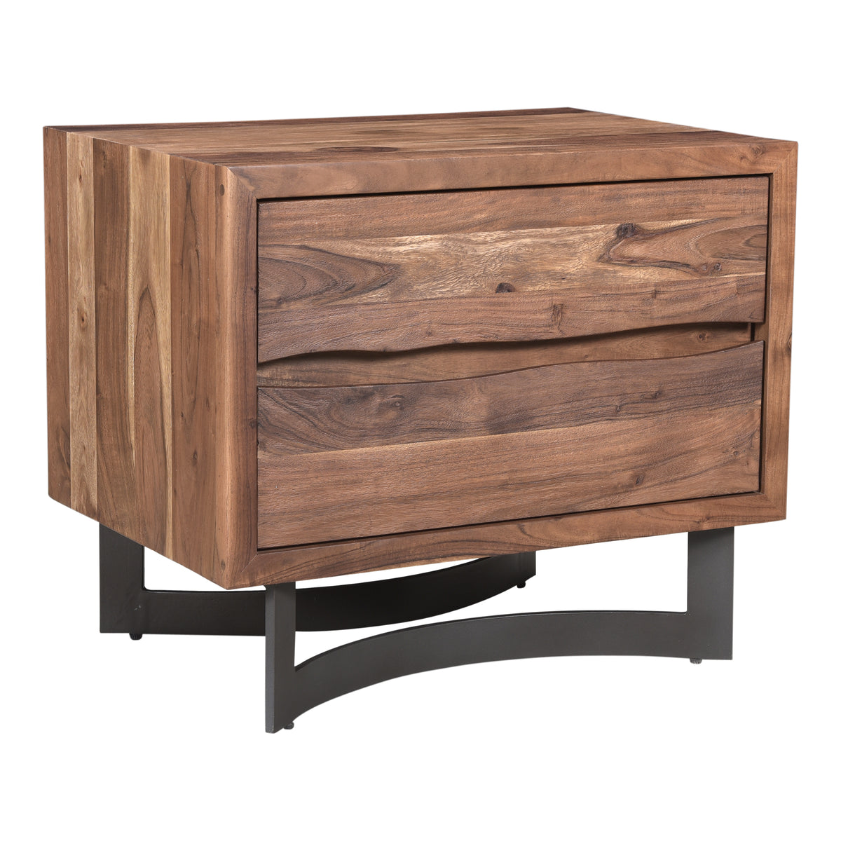 Bent Nightstand Brown - alternate view 1