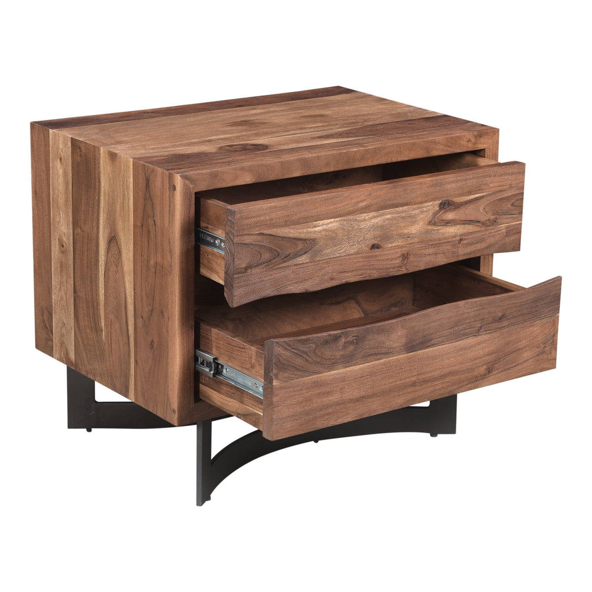 Bent Nightstand Brown - alternate view 2