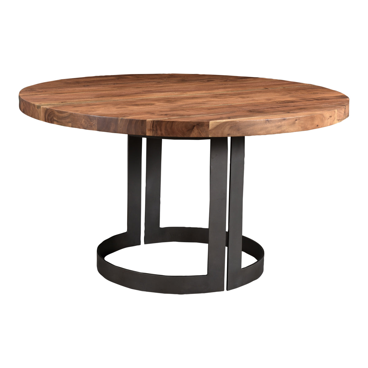 Bent Round Dining Table 54 in Brown - alternate view 6