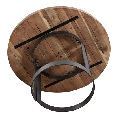 Bent Round Dining Table 54 in Brown - alternate view 10