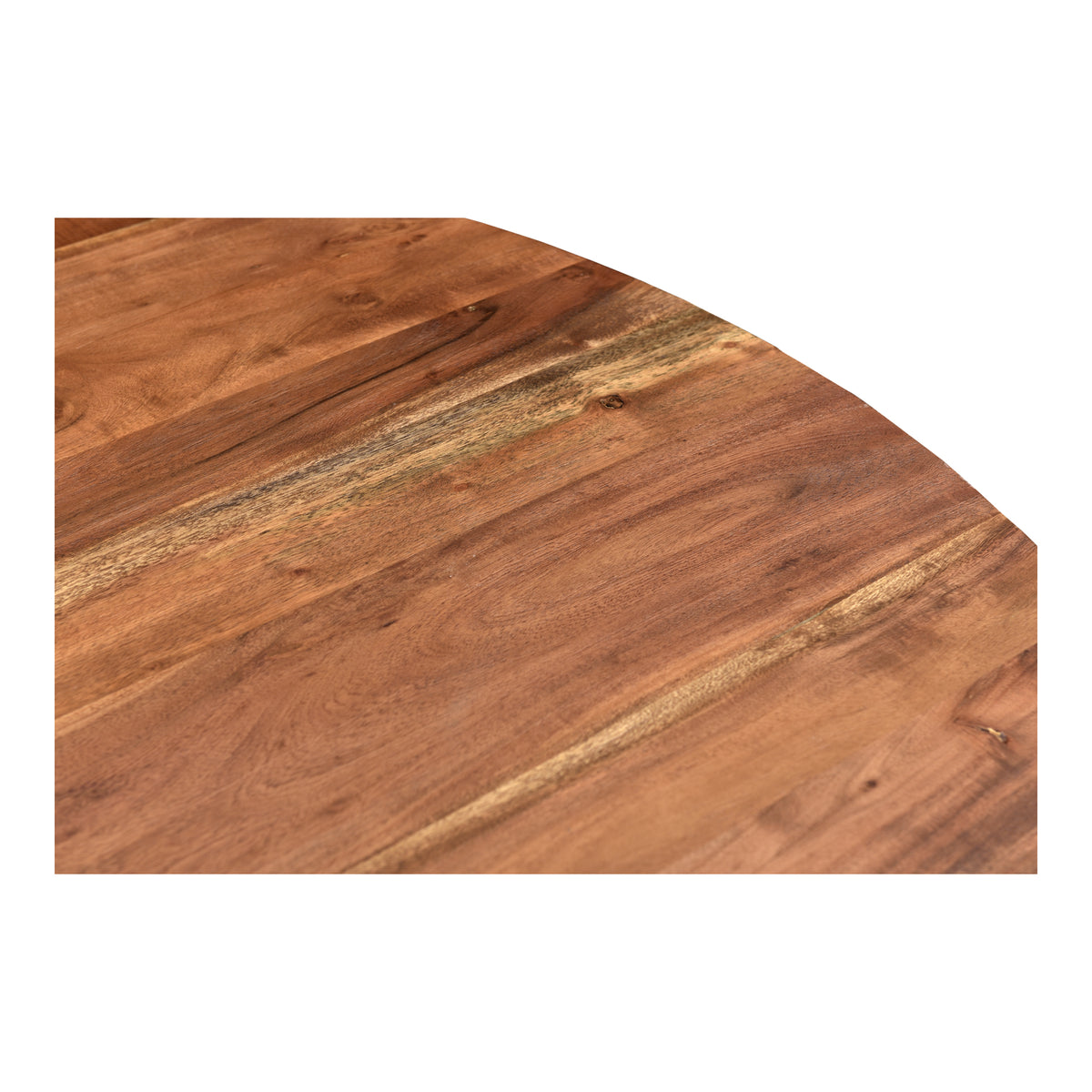 Bent Round Dining Table 54 in Brown - alternate view 11