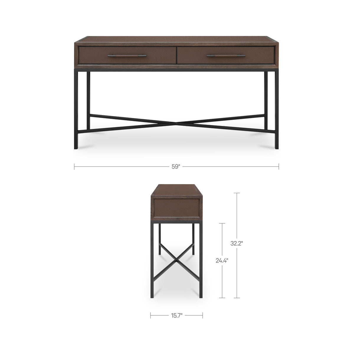 Mako Console Table Brown product image 8