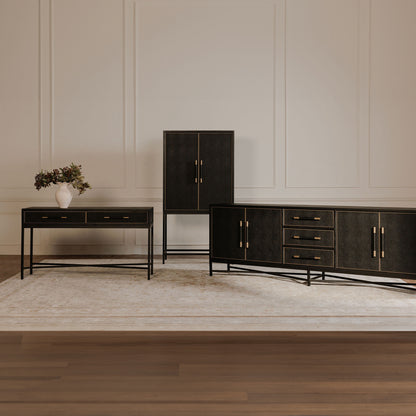 Mako Bar Cabinet Black view 9