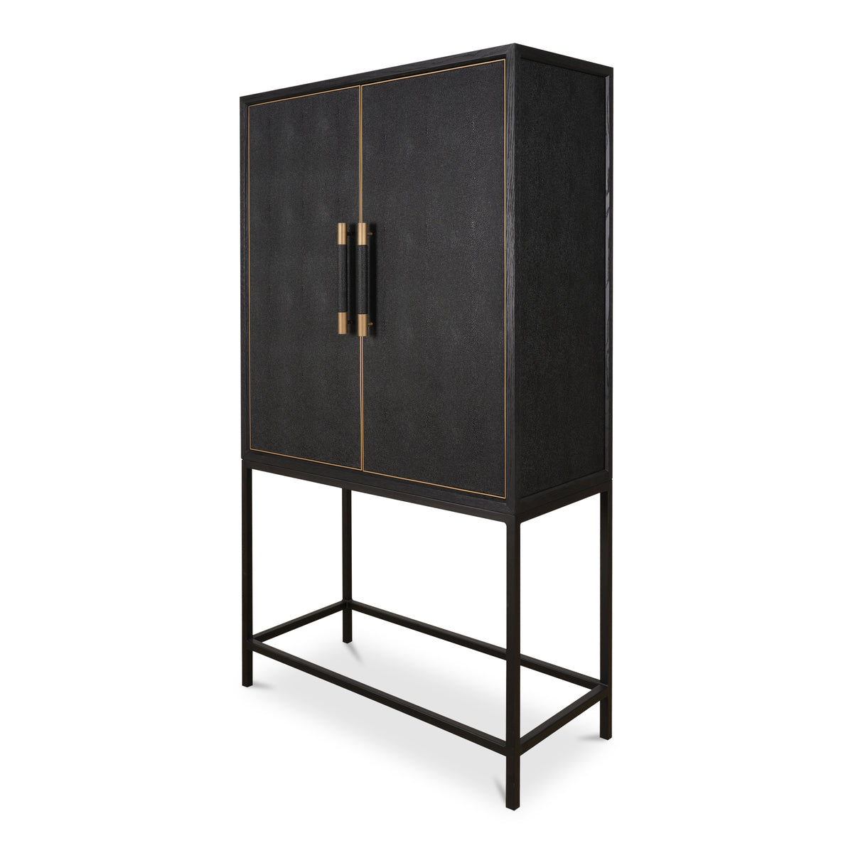 Mako Bar Cabinet Black view 6