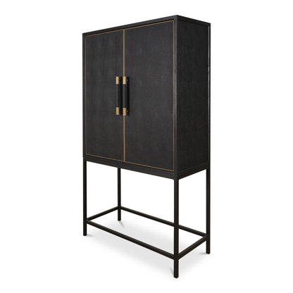 Mako Bar Cabinet Black view 6