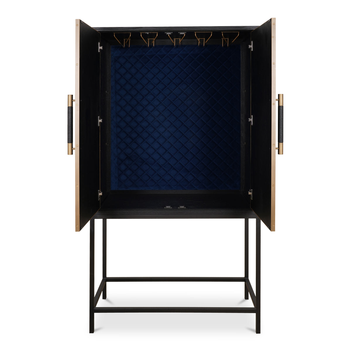 Mako Bar Cabinet Black view 3