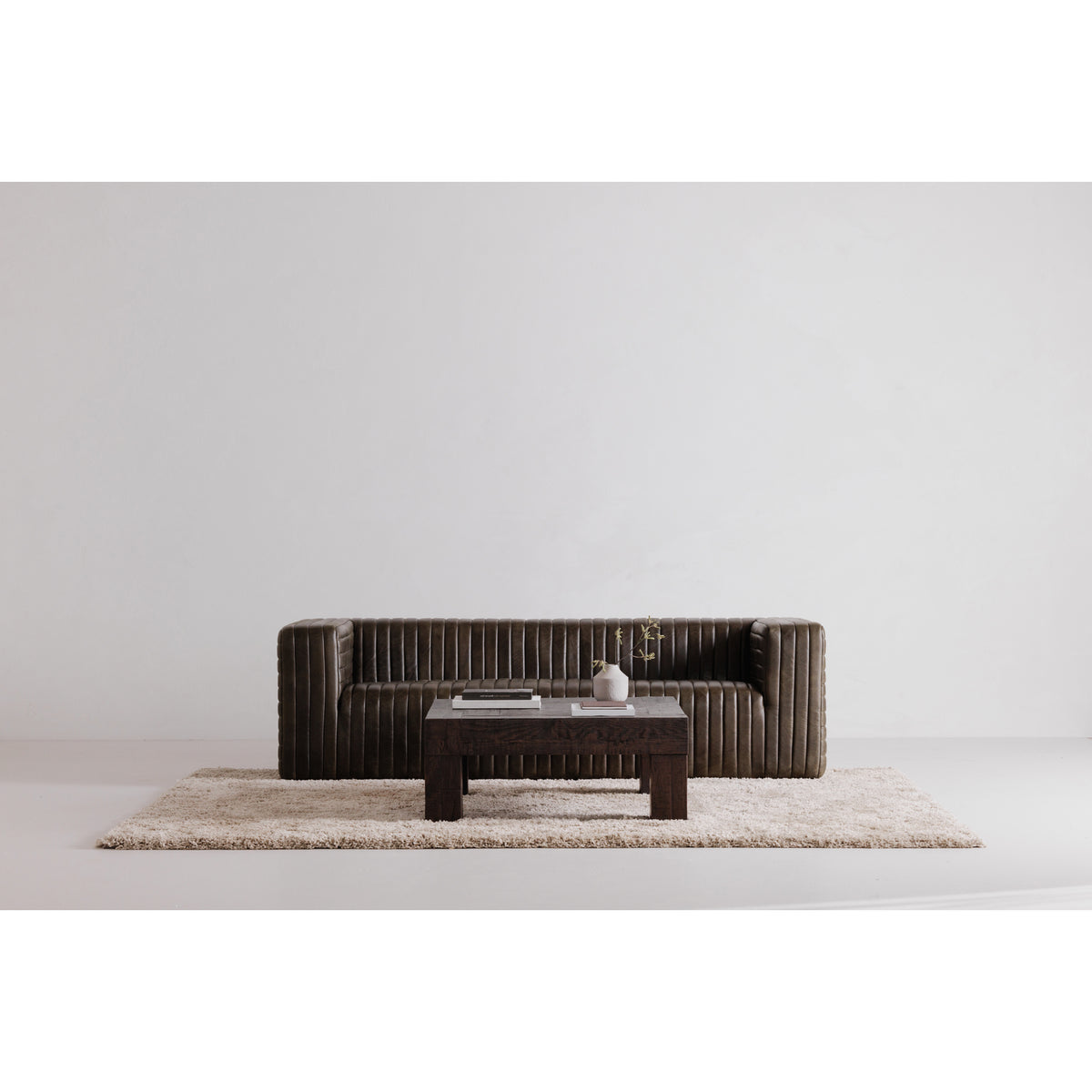 Evander Coffee Table Rustic Brown view 6