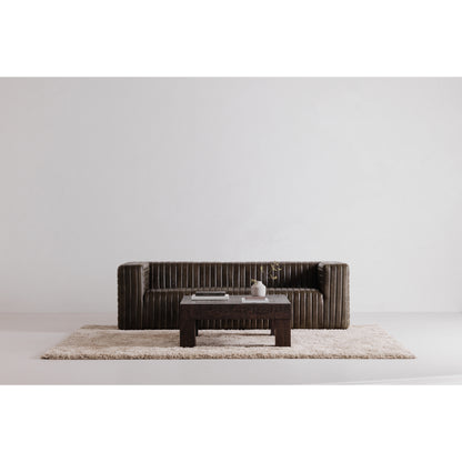 Evander Coffee Table Rustic Brown view 6