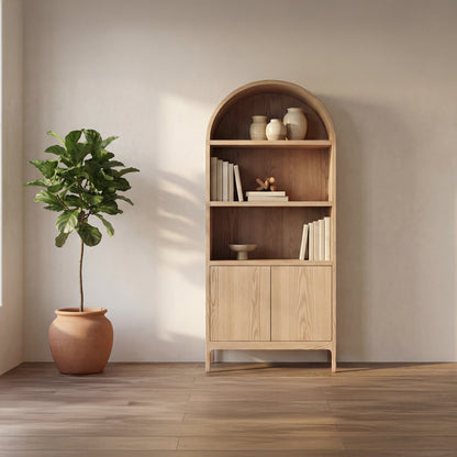 Wilde Display Cabinet Natural lifestyle