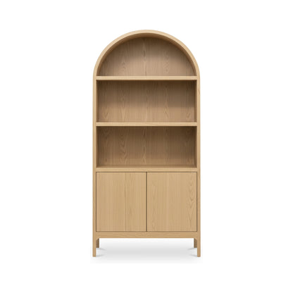 Wilde Display Cabinet Natural on white background