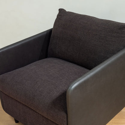 Teller Accent Chair Warm Black - alternate view 8