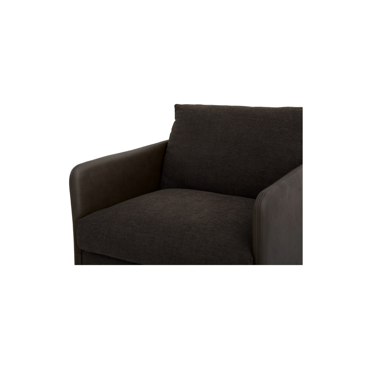 Teller Accent Chair Warm Black - alternate view 4