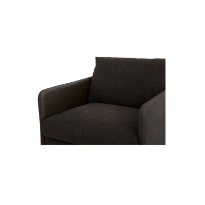 Teller Accent Chair Warm Black - alternate view 4