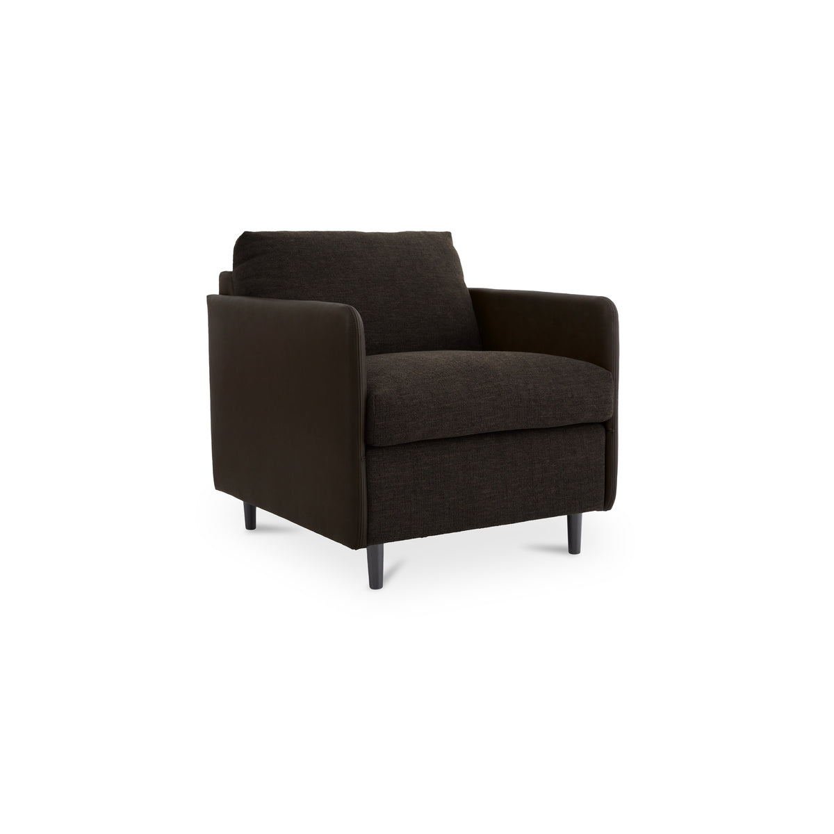 Teller Accent Chair Warm Black - alternate view 1