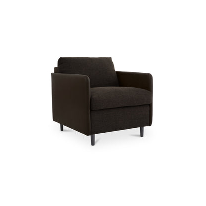 Teller Accent Chair Warm Black - alternate view 1