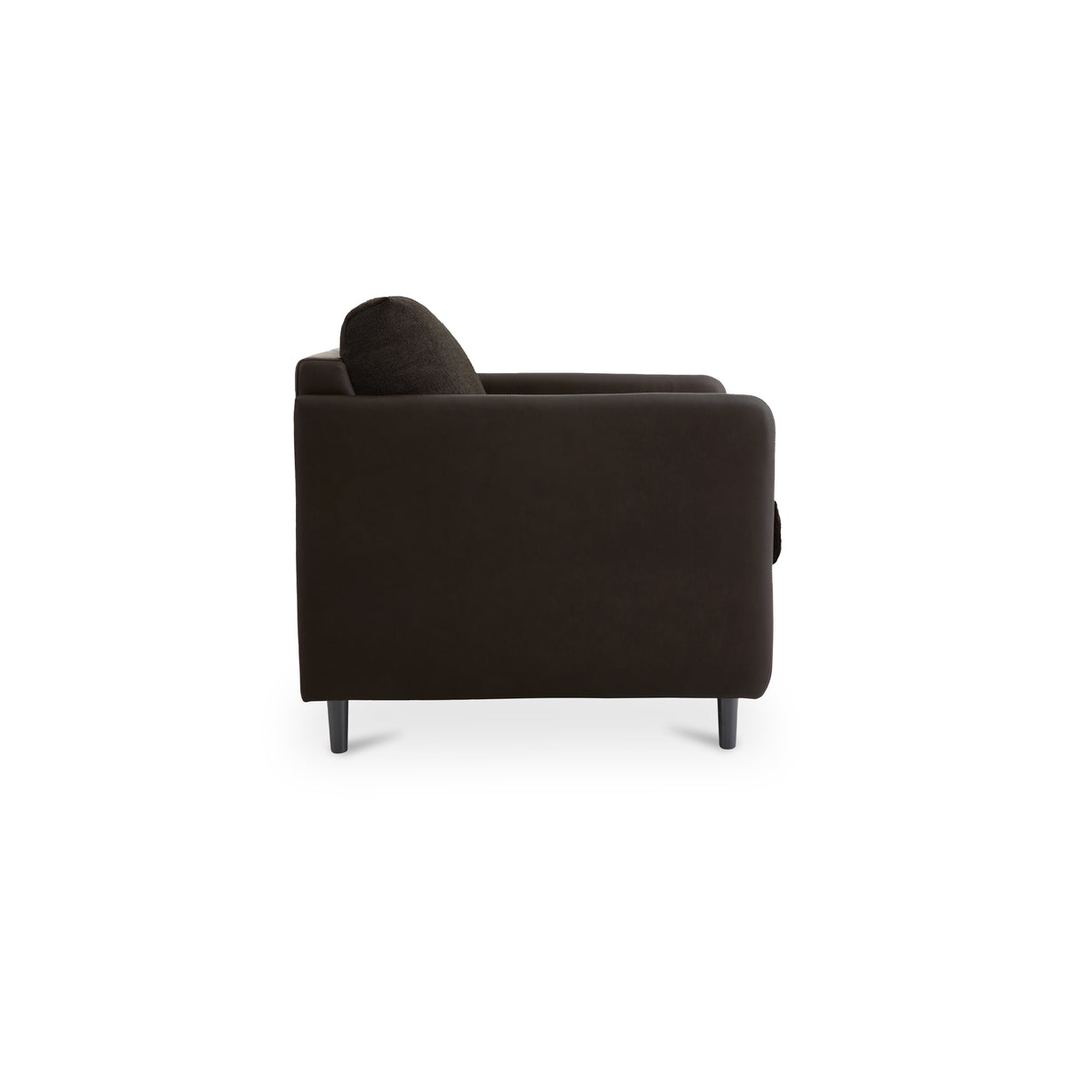 Teller Accent Chair Warm Black - alternate view 2
