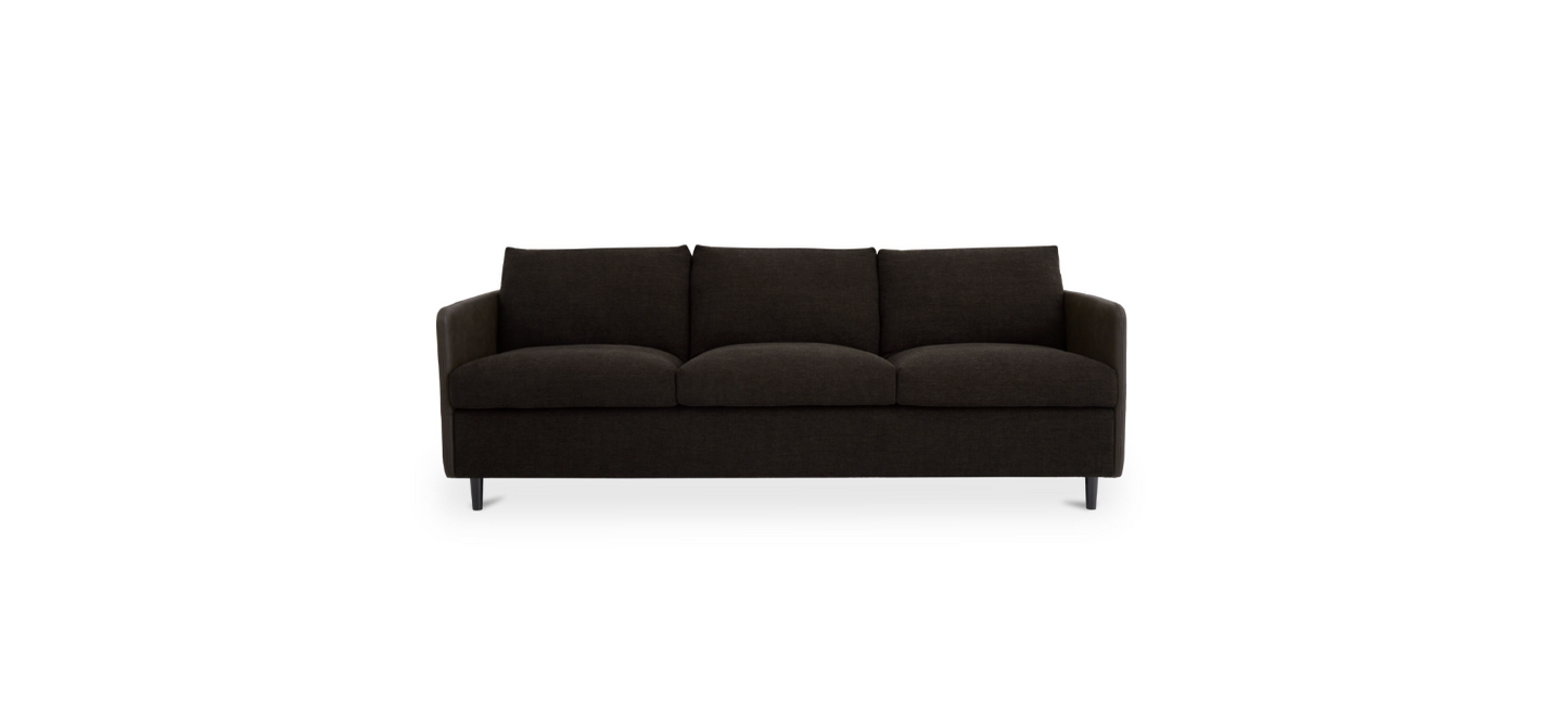 Teller Sofa Warm Black