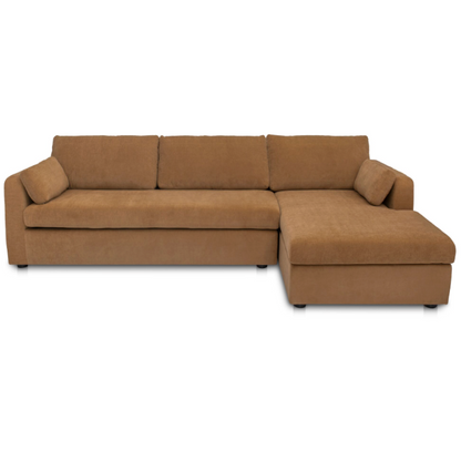 Burrow Sleeper Sectional With Storage Chaise Ginger Right