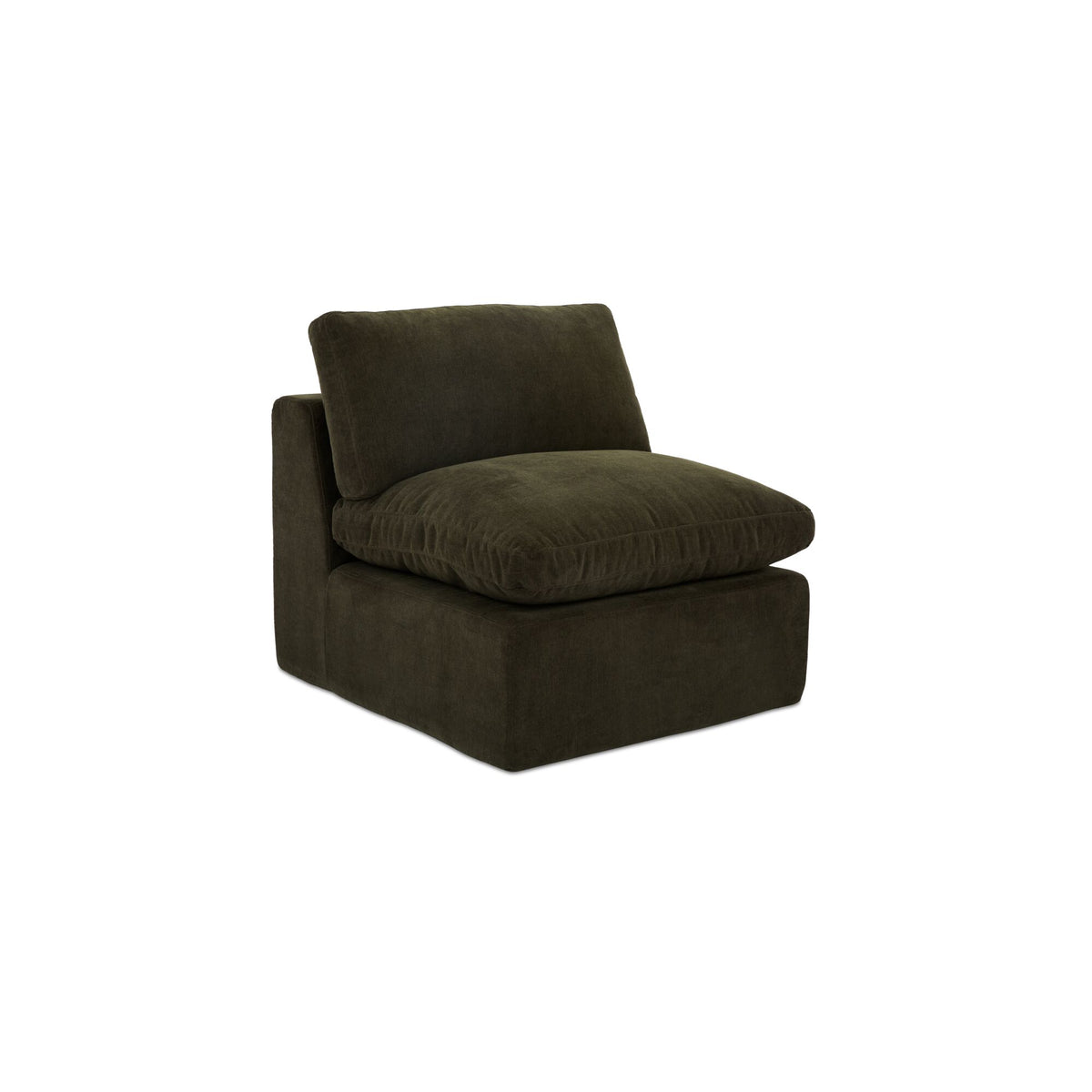 Cates Slipper Chair Dark Green - image 3