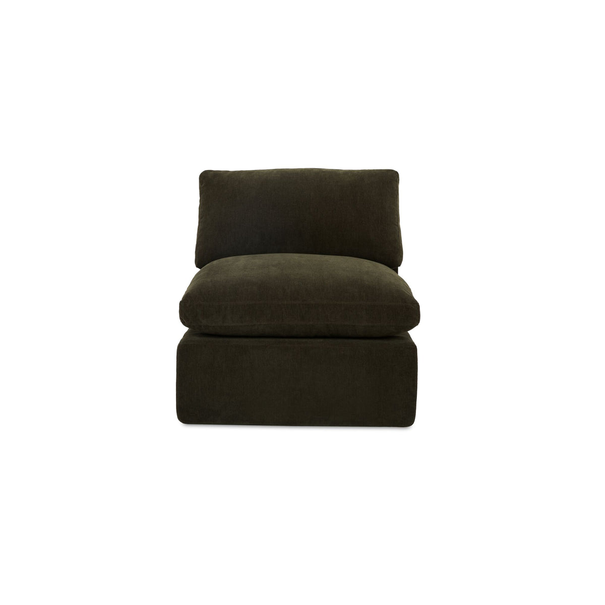 Cates Slipper Chair Dark Green - image 1
