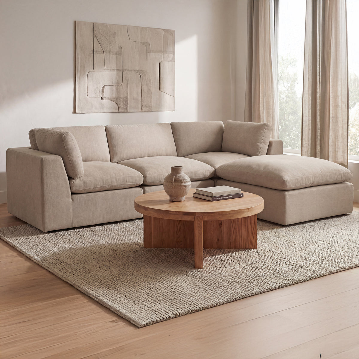 Cates Slipper Chair Pebble - image 8