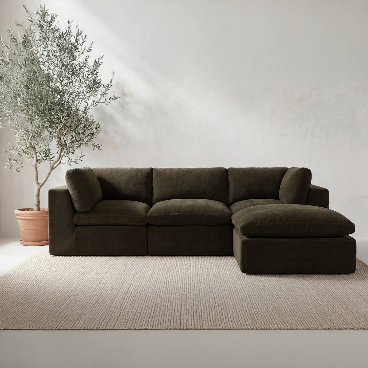 Cates Ottoman Dark Green - image 2