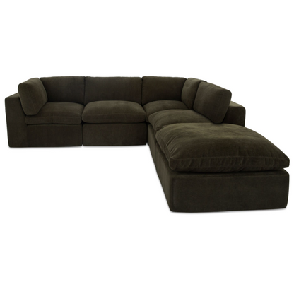 Cates Dream Modular Sectional Dark Green