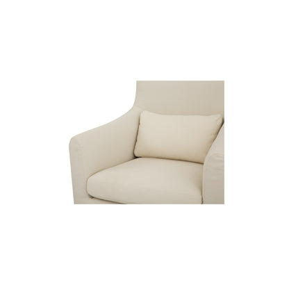 Lydia Outdoor Slipcover Dining Chair Cream - image 6